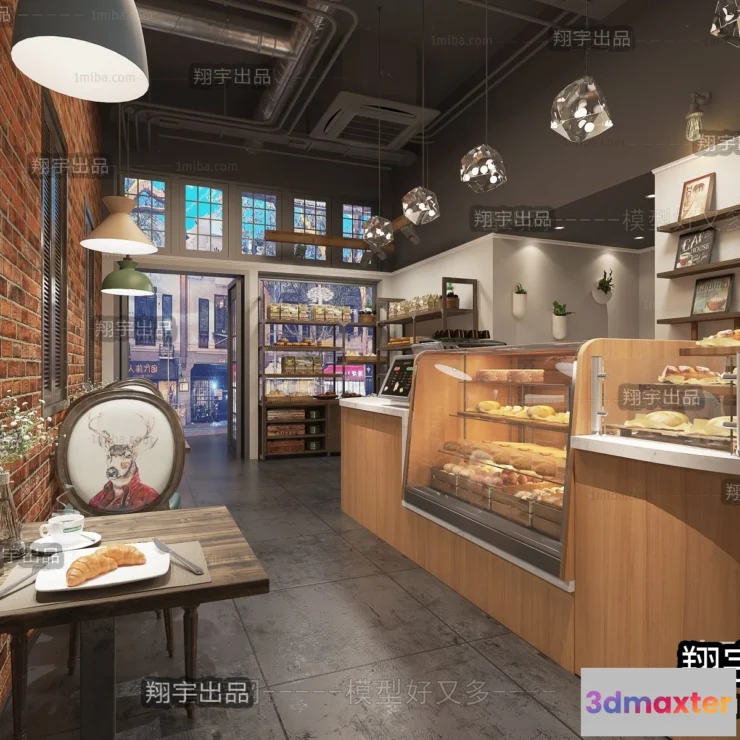 1122548 - FASTFOOD STORE - 3D SCENES - 0135