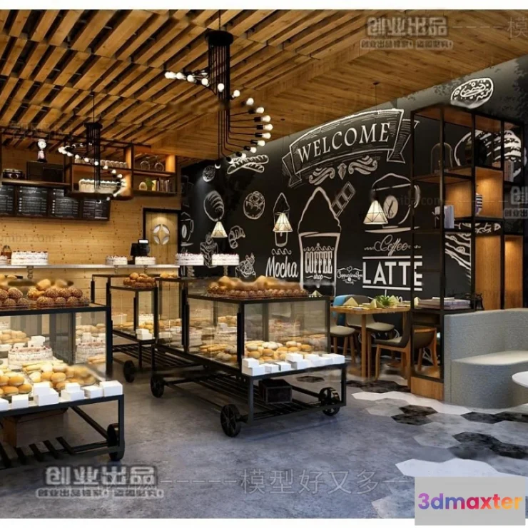 1122556 - FASTFOOD STORE - 3D SCENES - 0139