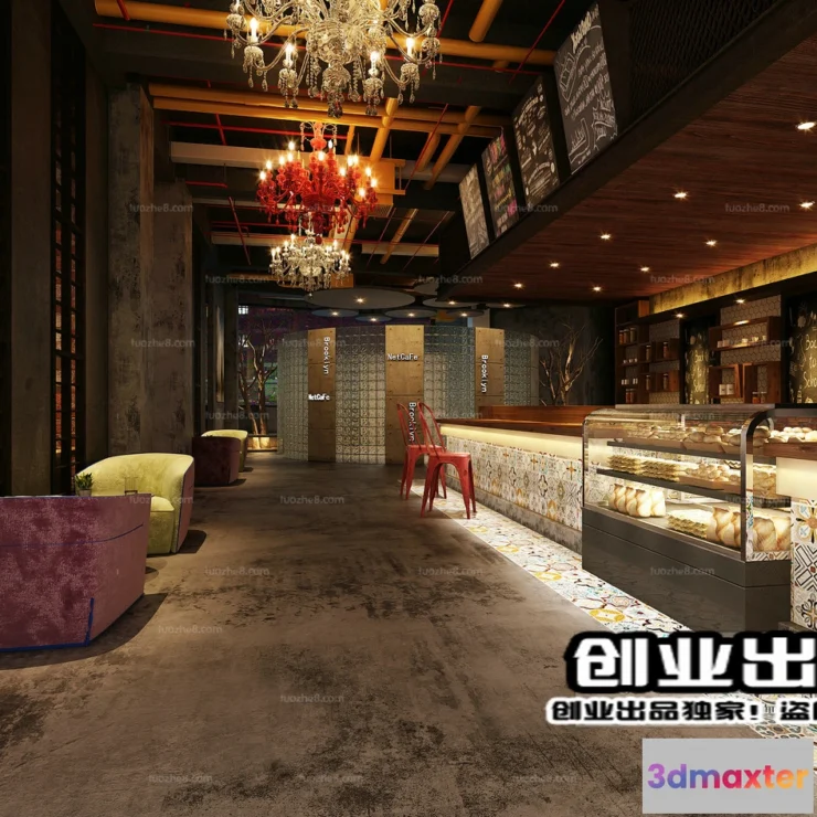 1122560 - FASTFOOD STORE - 3D SCENES - 0141