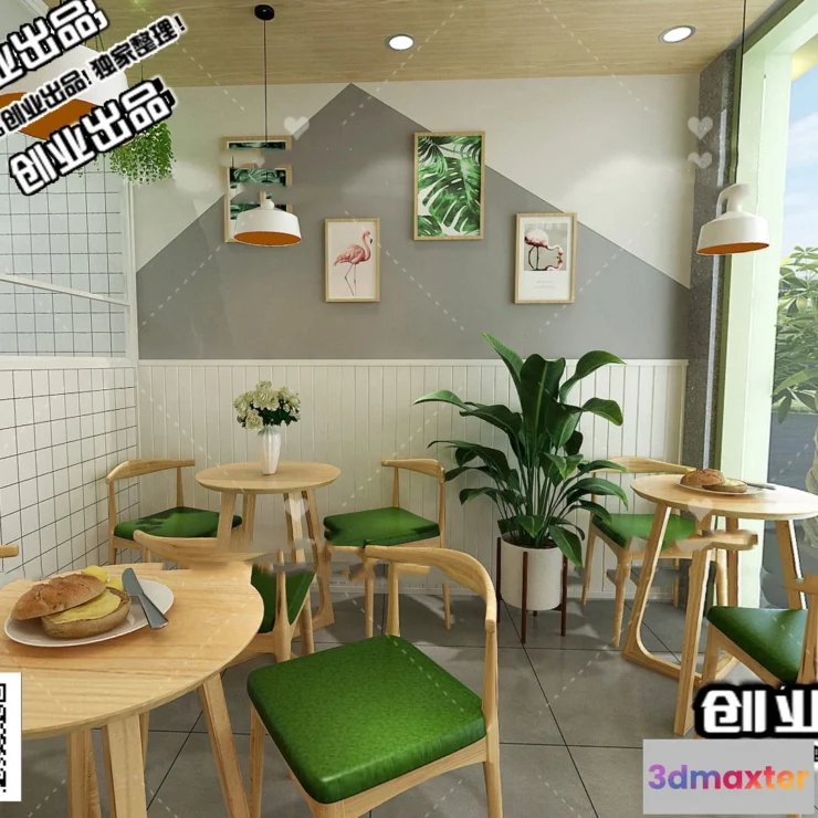1122570 - FASTFOOD STORE - 3D SCENES - 0146