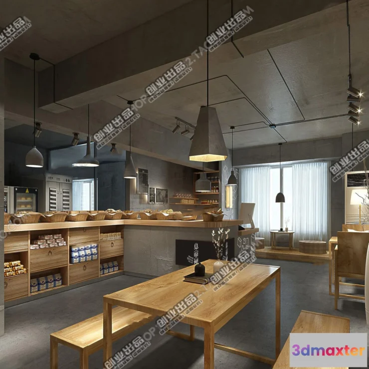 1122578 - FASTFOOD STORE - 3D SCENES - 0150