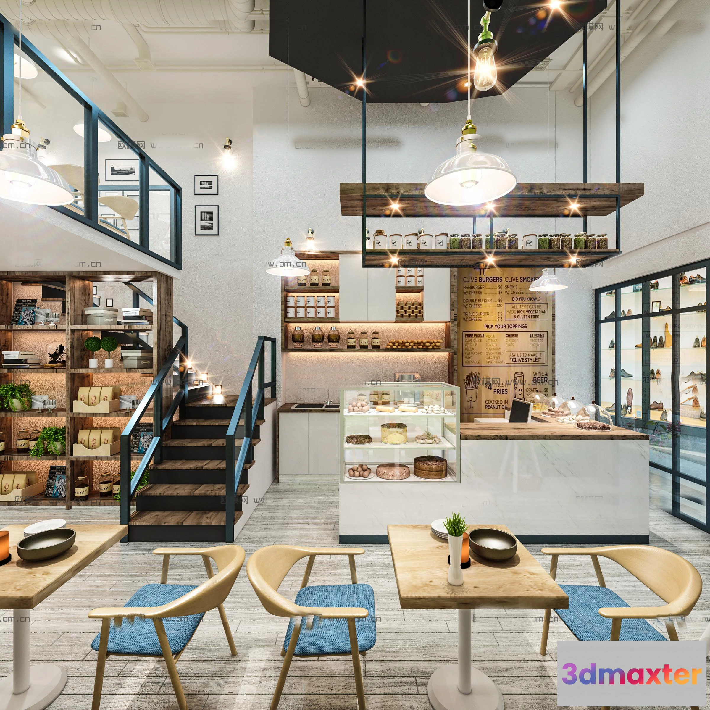 1122588 - FASTFOOD STORE - 3D SCENES - 0155