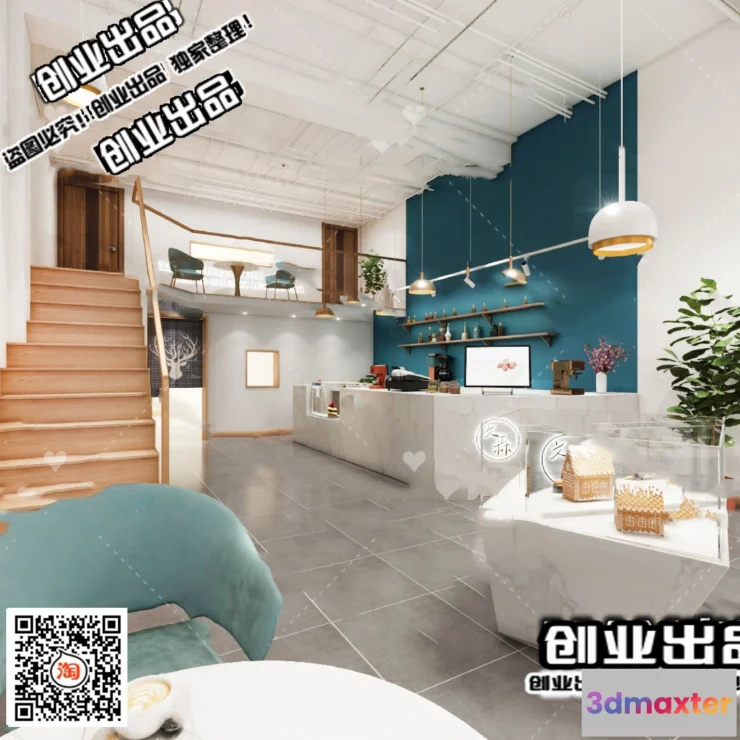 1122590 - FASTFOOD STORE - 3D SCENES - 0156