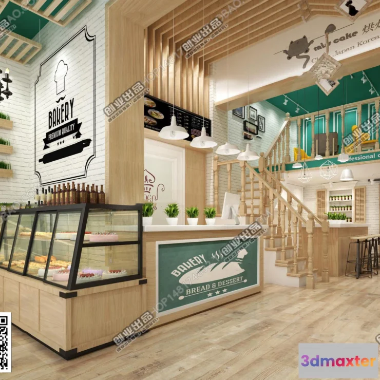 1122602 - FASTFOOD STORE - 3D SCENES - 0162