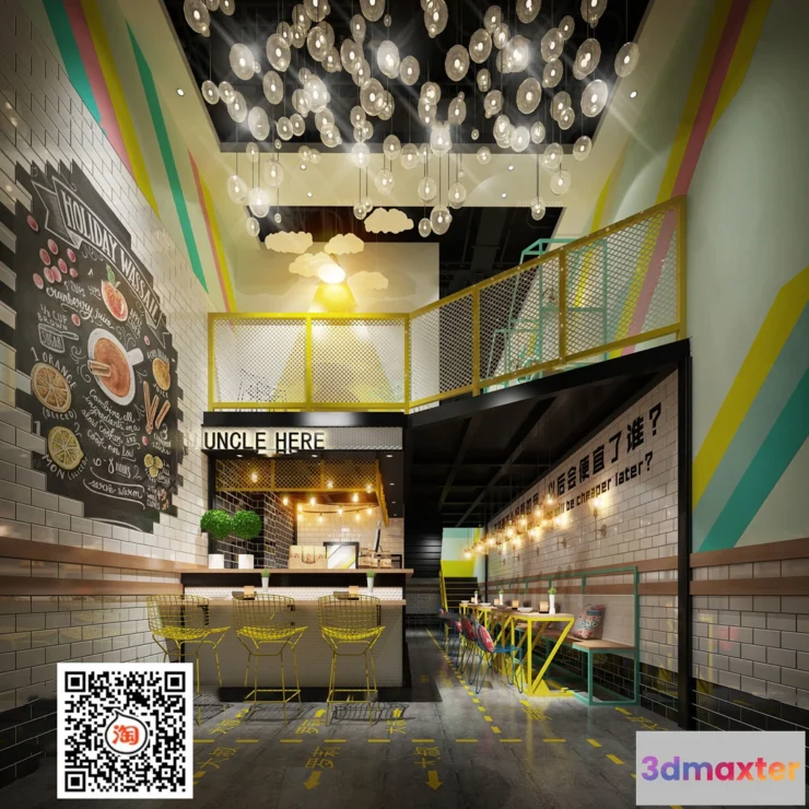 1122628 - FASTFOOD STORE - 3D SCENES - 0175