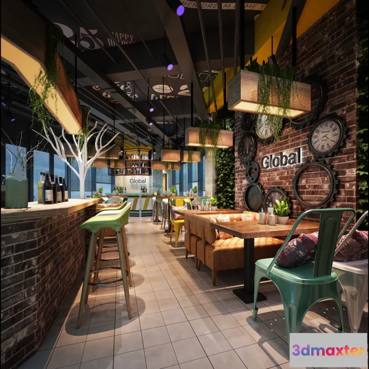 1122636 - FASTFOOD STORE - 3D SCENES - 0179