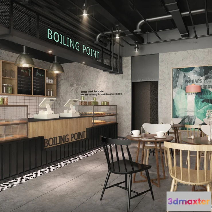 1122640 - FASTFOOD STORE - 3D SCENES - 0181