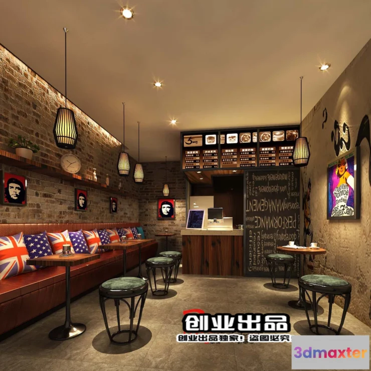 1122646 - FASTFOOD STORE - 3D SCENES - 0184