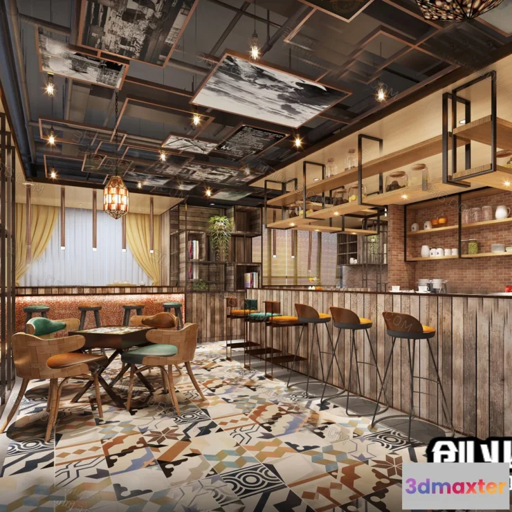 1122670 - FASTFOOD STORE - 3D SCENES - 0196