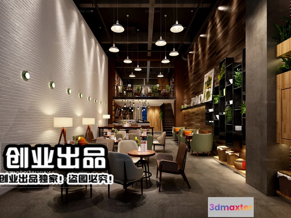 1122674 - FASTFOOD STORE - 3D SCENES - 0198