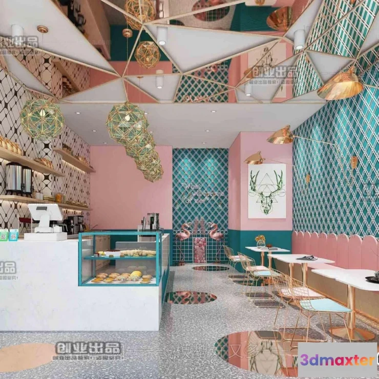 1122676 - FASTFOOD STORE - 3D SCENES - 0199