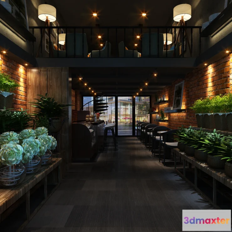 1122684 - FASTFOOD STORE - 3D SCENES - 0203