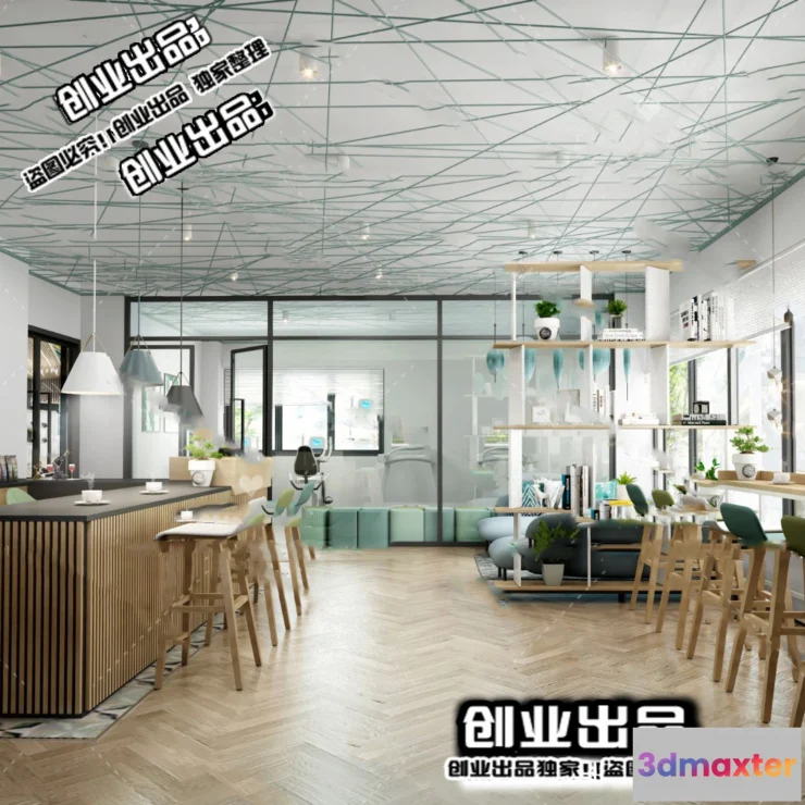 1122686 - FASTFOOD STORE - 3D SCENES - 0204