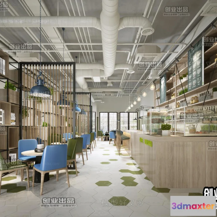 1122692 - FASTFOOD STORE - 3D SCENES - 0207