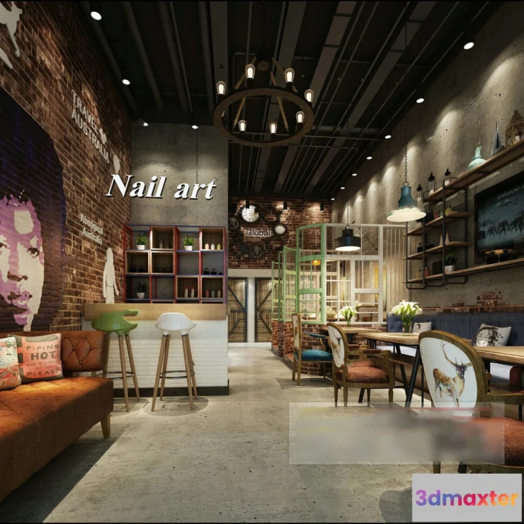 1122704 - FASTFOOD STORE - 3D SCENES - 0213