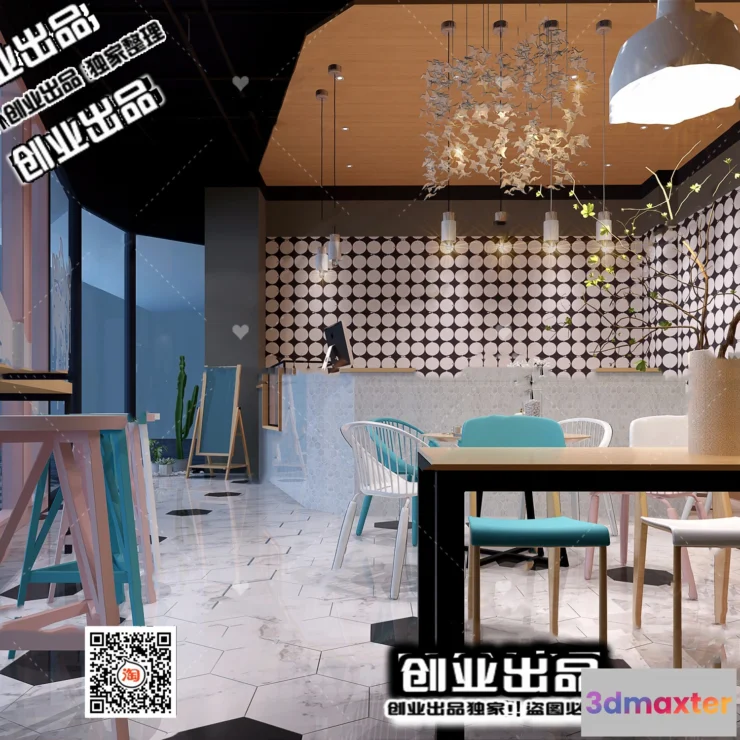 1122708 - FASTFOOD STORE - 3D SCENES - 0215