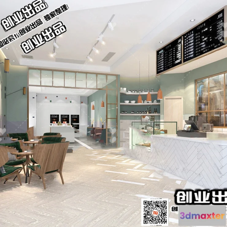 1122726 - FASTFOOD STORE - 3D SCENES - 0224