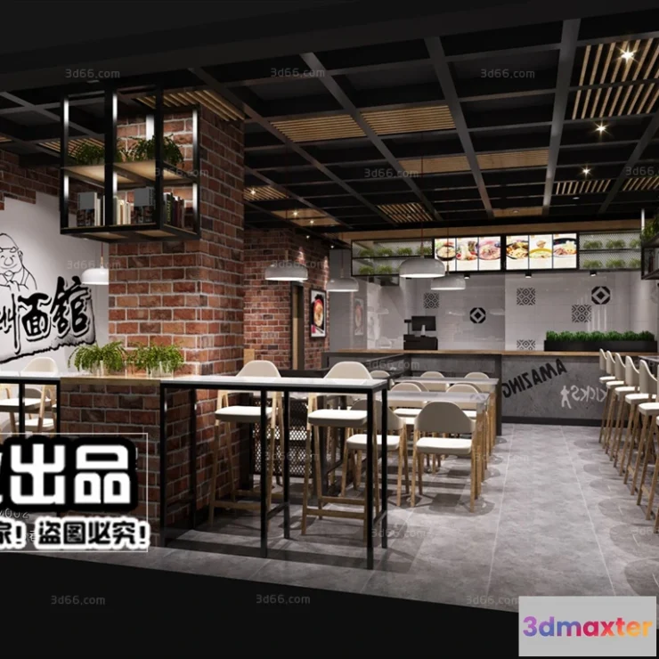 1122738 - FASTFOOD STORE - 3D SCENES - 0230