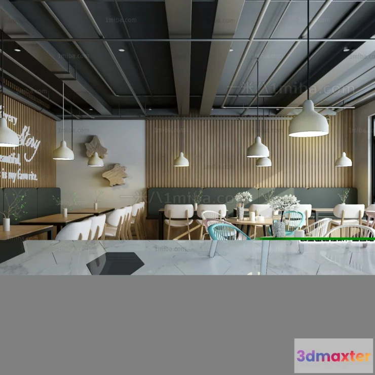 1122748 - FASTFOOD STORE - 3D SCENES - 0235