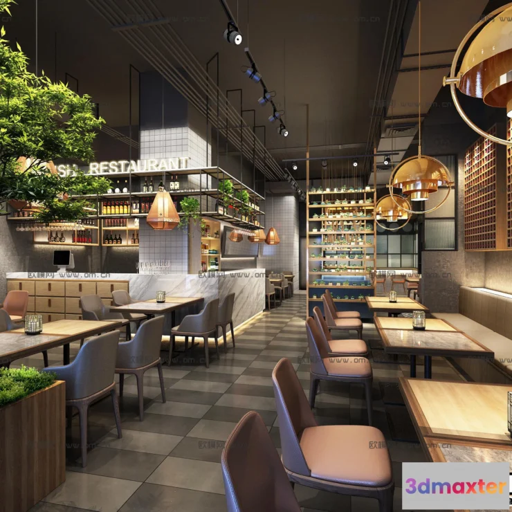 1122766 - FASTFOOD STORE - 3D SCENES - 0244