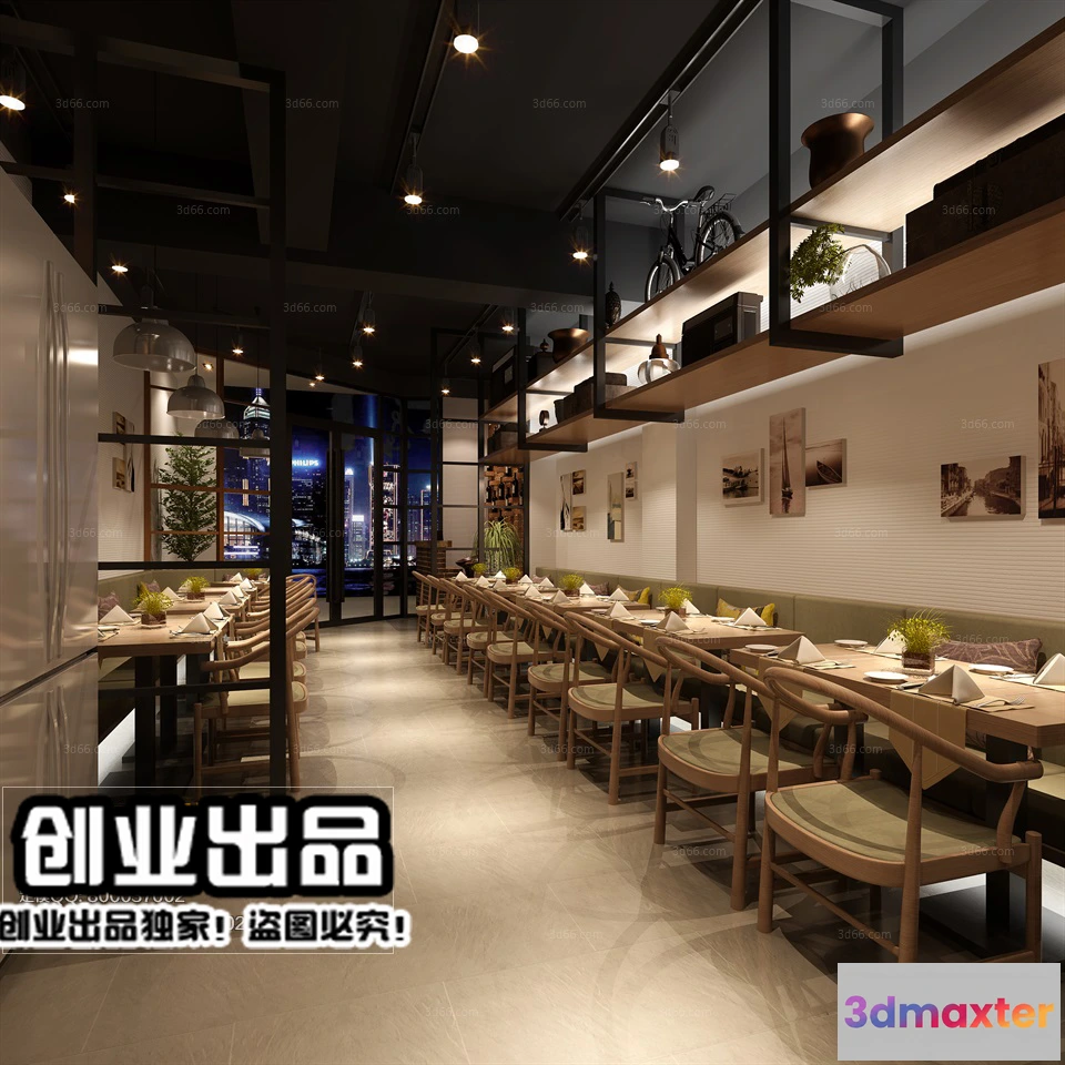 1122768 - FASTFOOD STORE - 3D SCENES - 0245