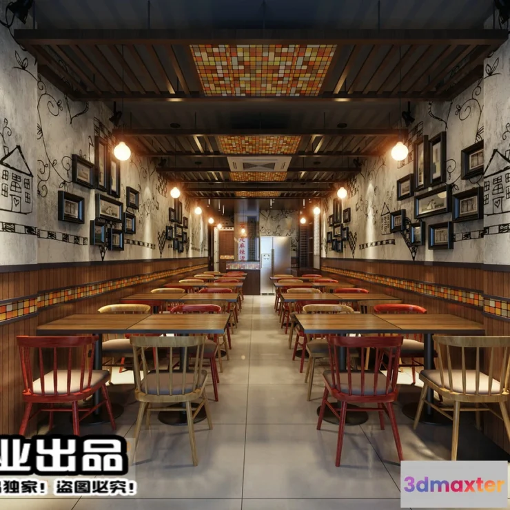 1122780 - FASTFOOD STORE - 3D SCENES - 0251