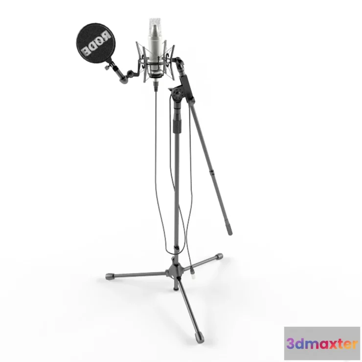 1272252 - Microphone Rode NT1-A 3D Max