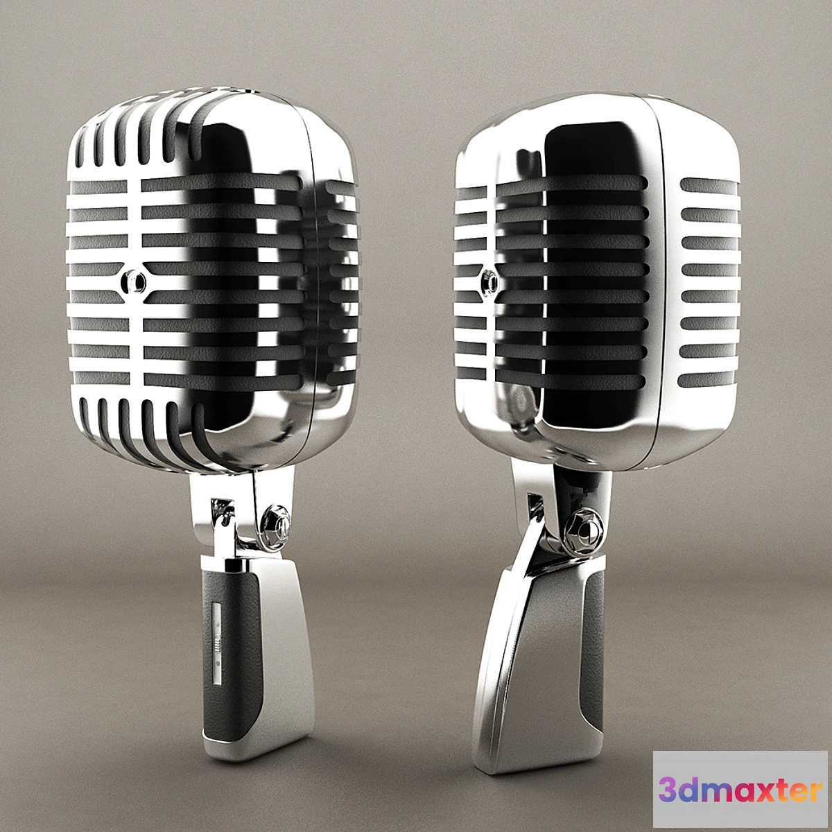 1274066 - Microphone 3D Max