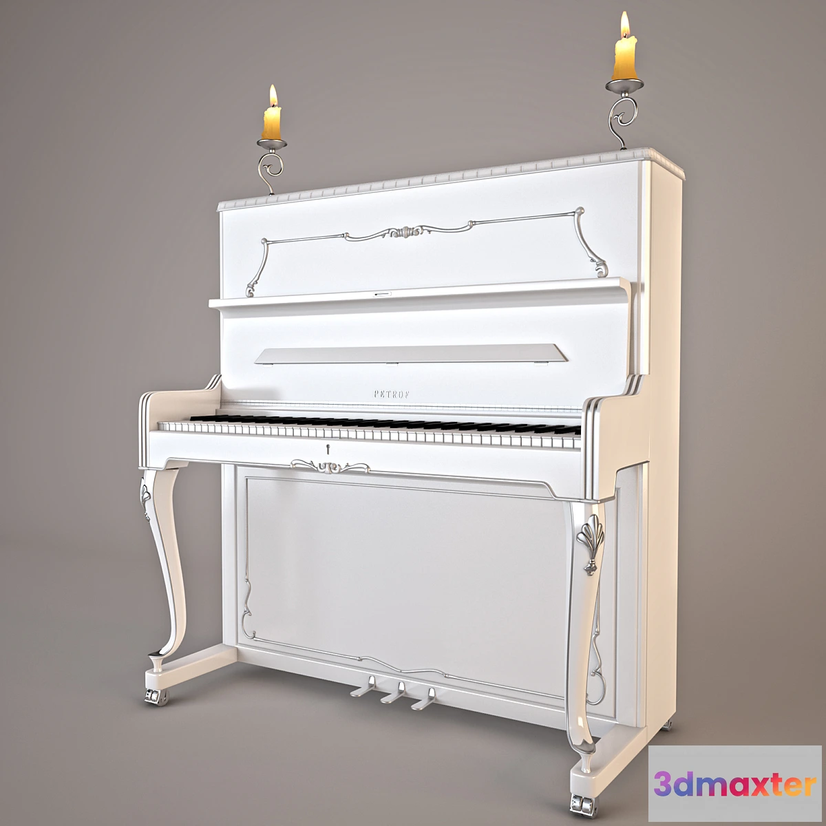 1284150 - Petrof pianos - No.2 3D Max