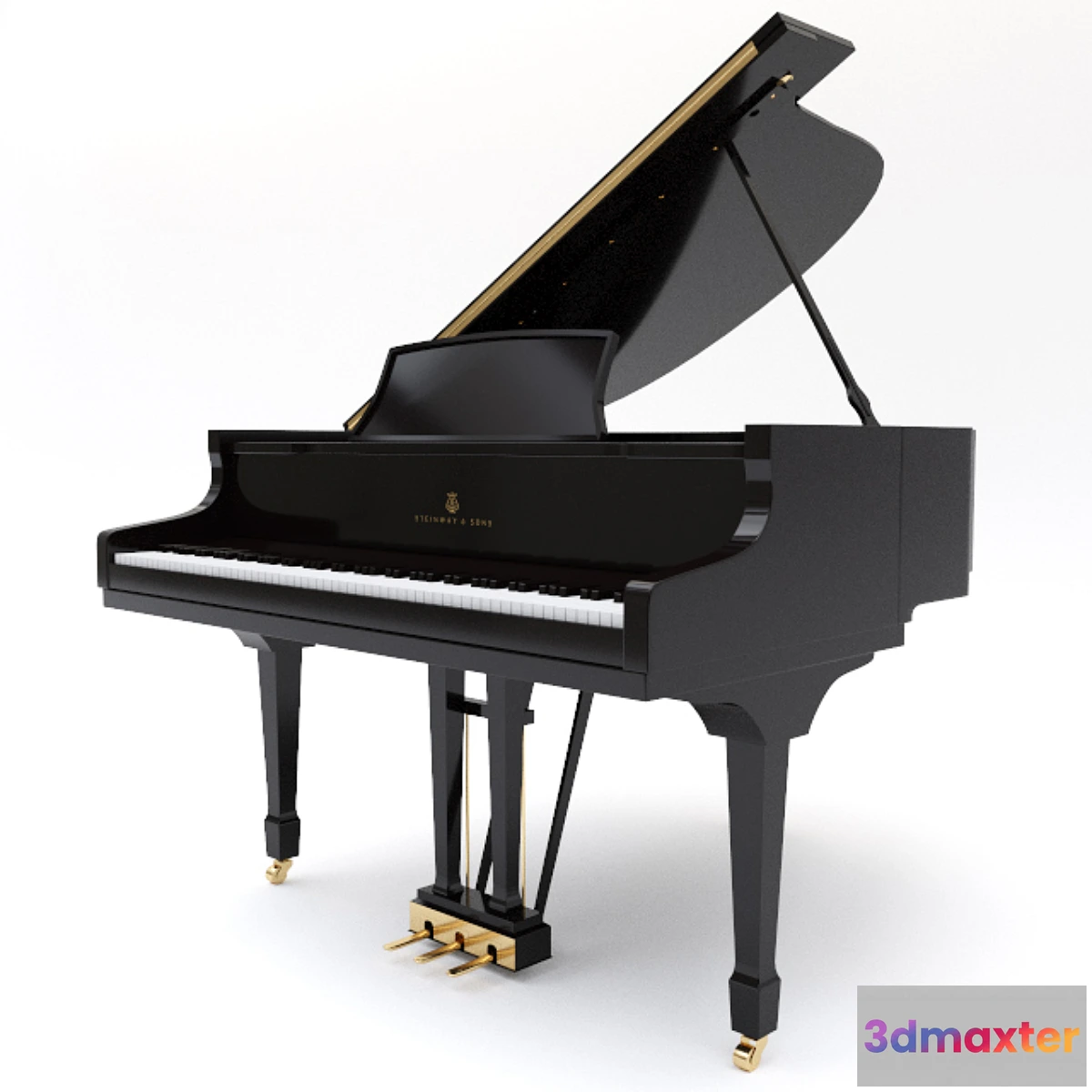 1287472 - Steinway & Sons_Piano 3D Max