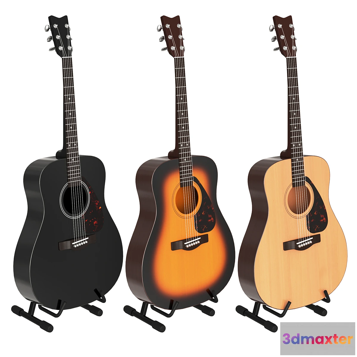 1344583 - Guitar Yamaha F310 3D Max