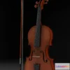 1393996 - Violin and bow 3D Max