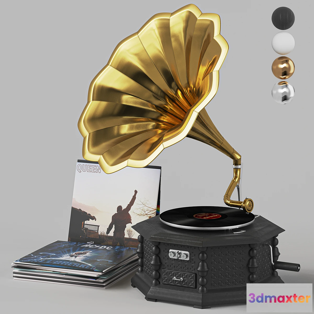 1394938 - Patifon 3D Max