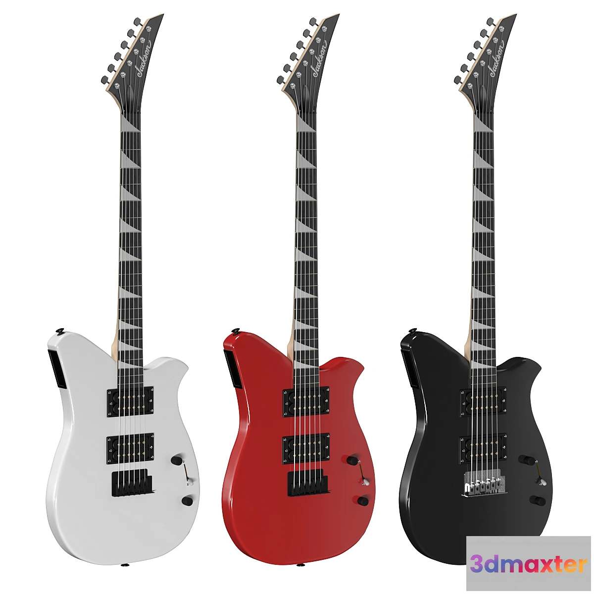 1399252 - Jackson Electric Guitar 3D Max
