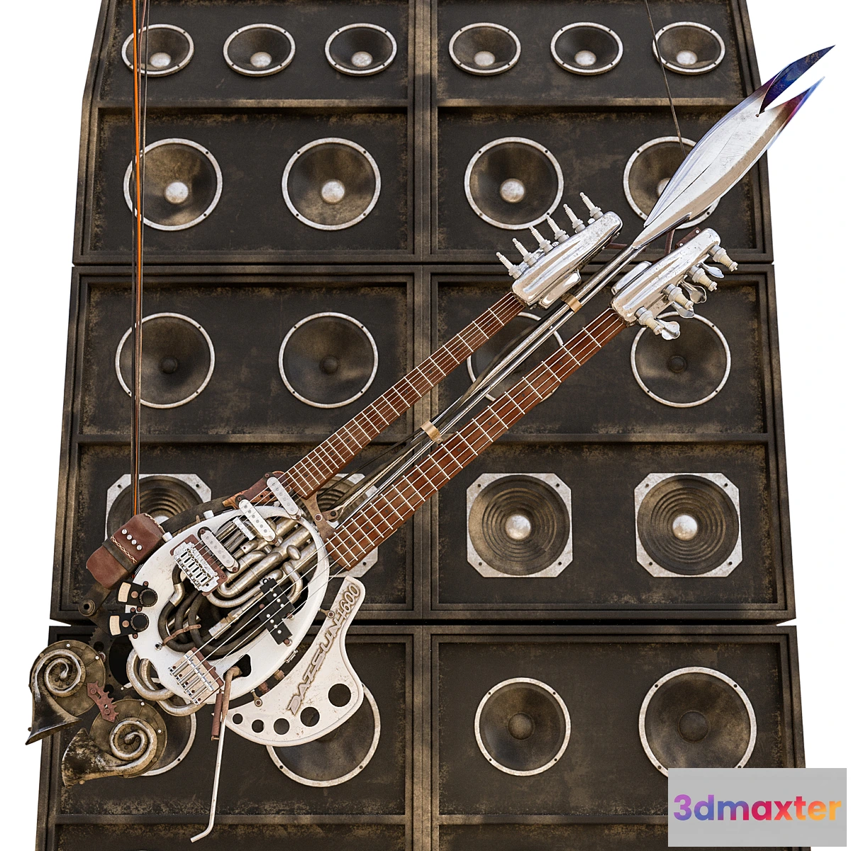 1401396 - Coma’s guitar 3D Max