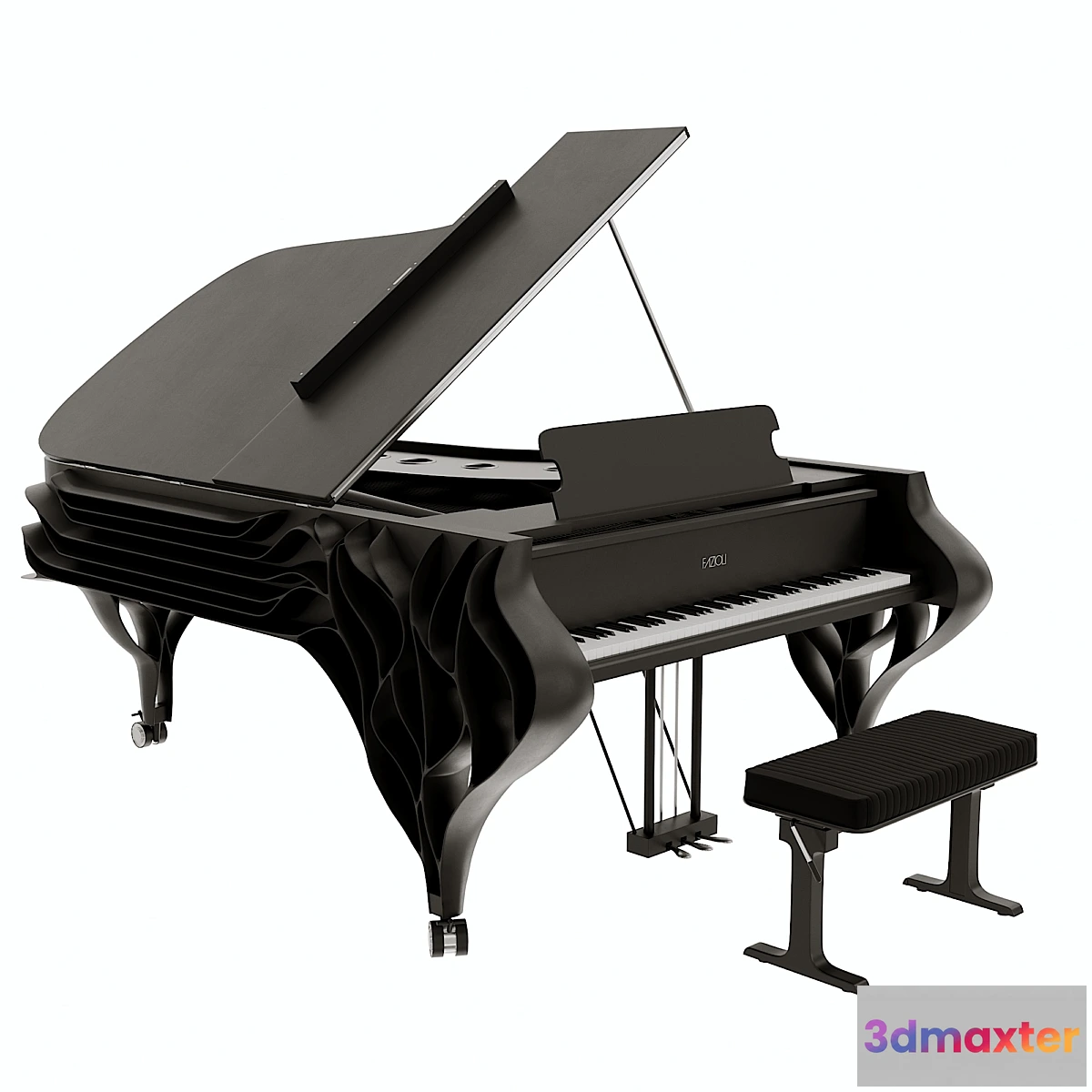 1439454 - Fazioli butterfly 3D Max