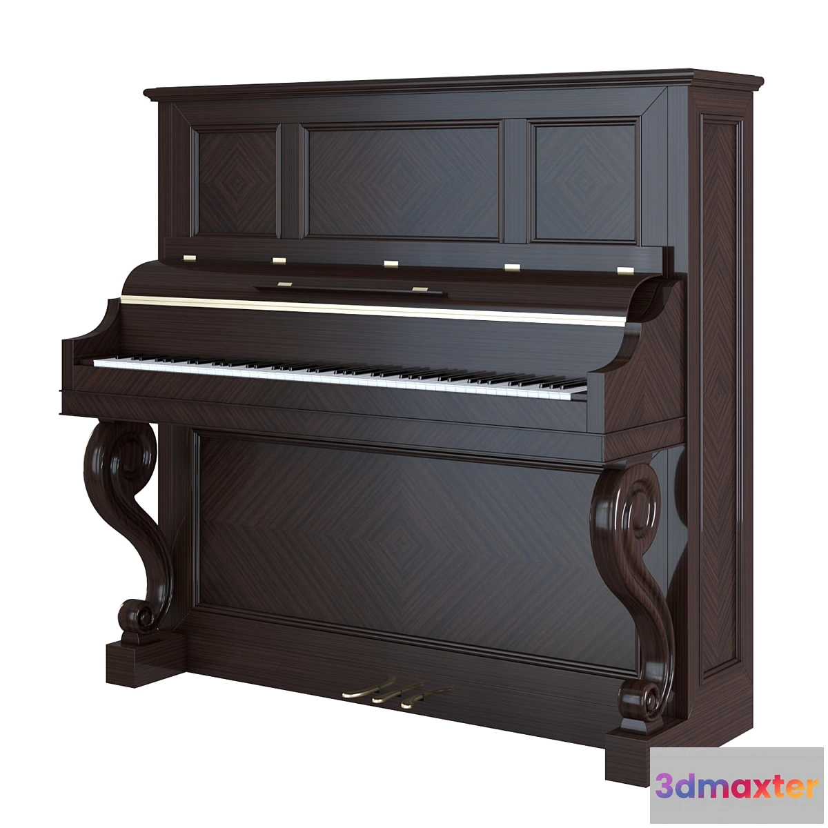 1455570 - PLEYEL WOLFF vertical piano 3D Max