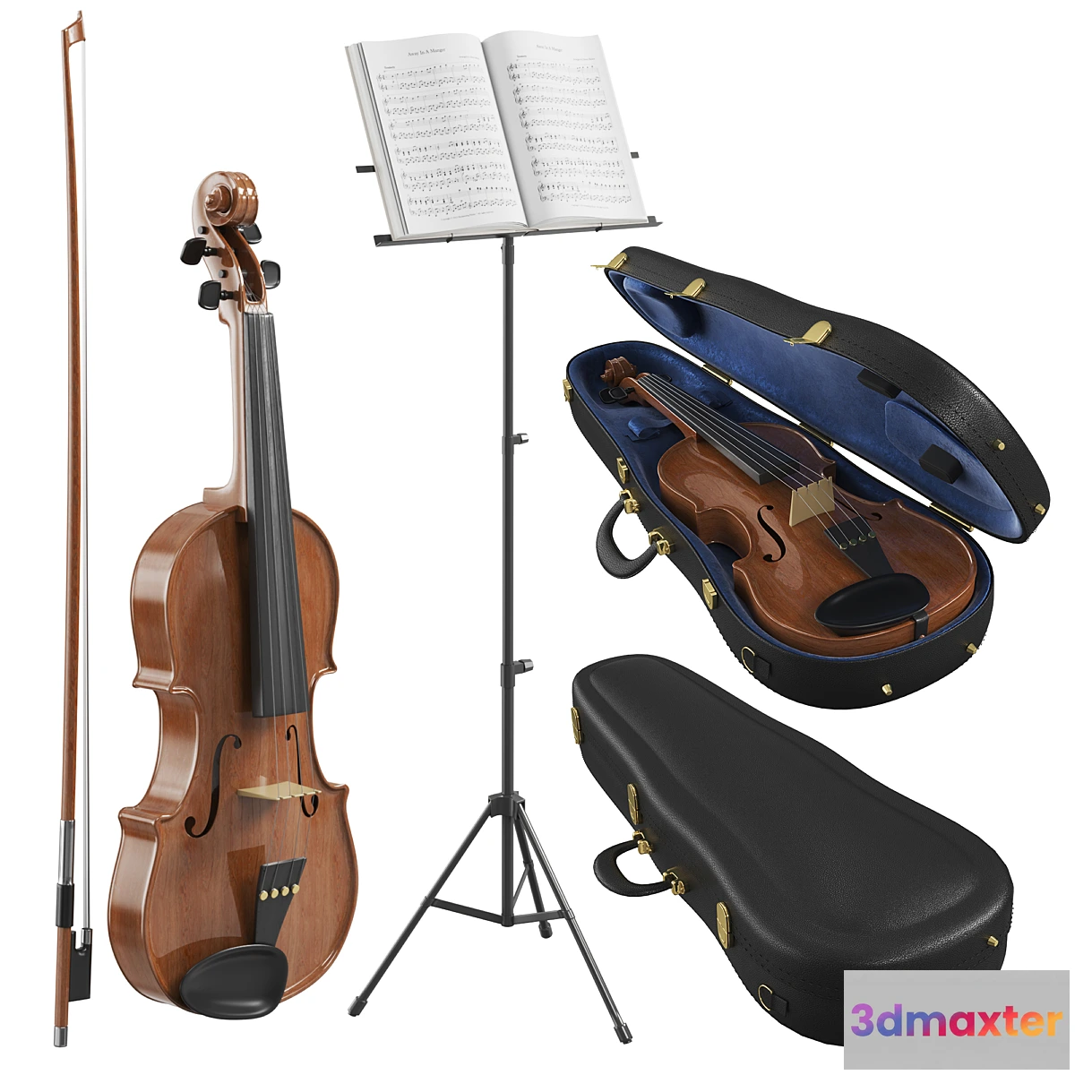 541945 - The Violin With Case