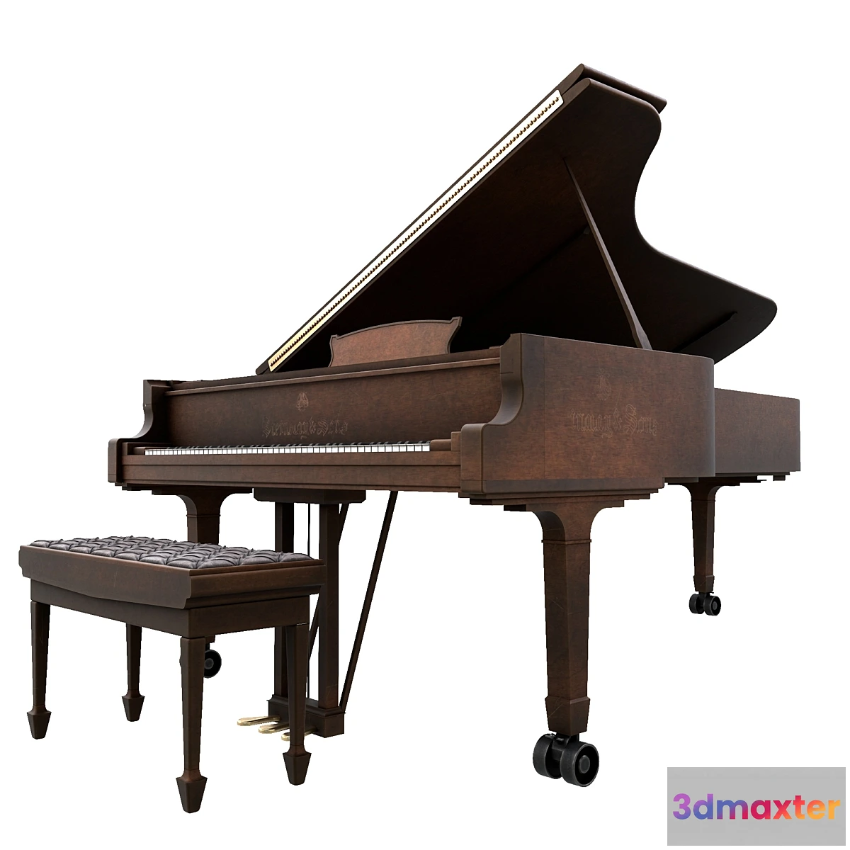 706964 - Steinway and Sons vintage piano