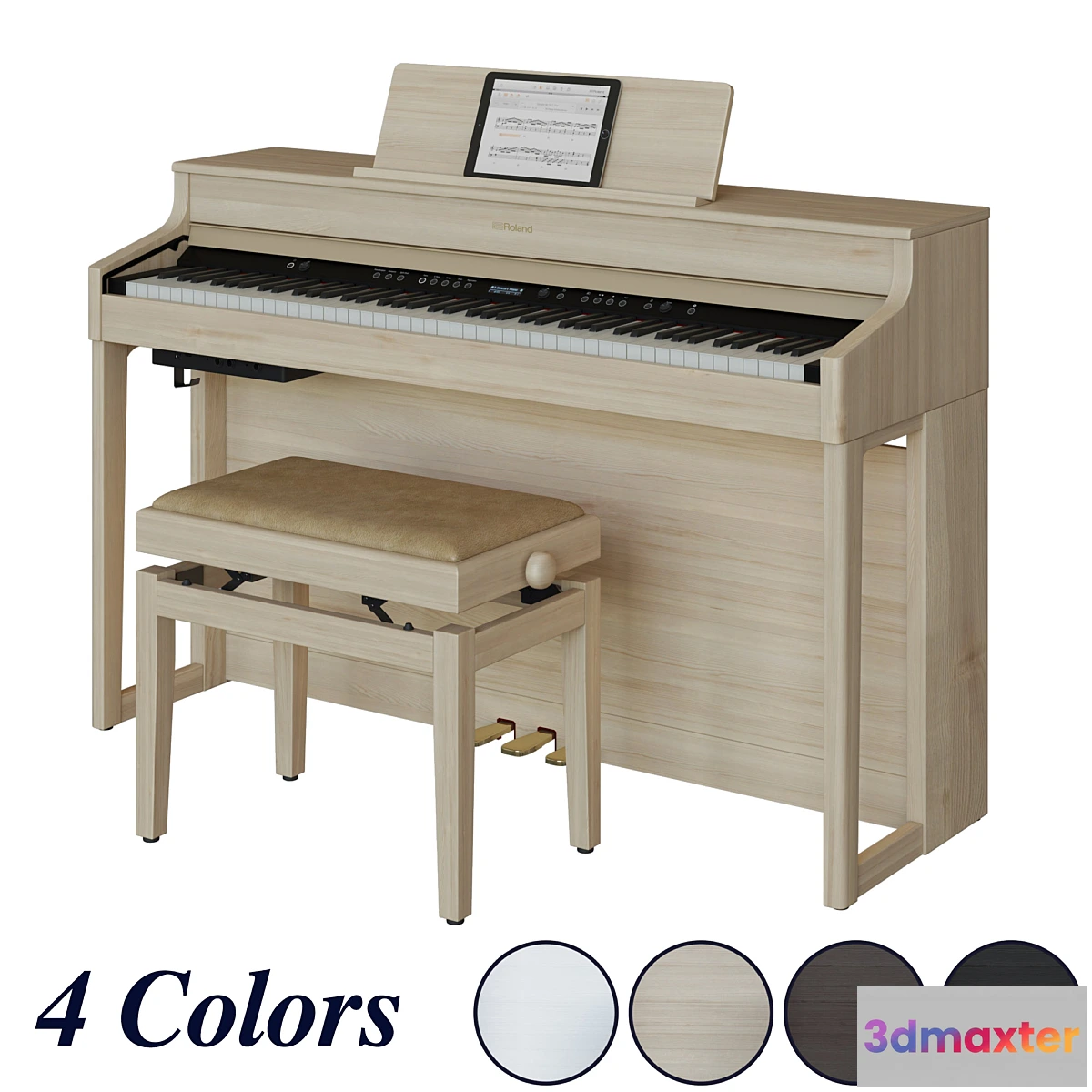 754199 - Roland HP 702 Digital Piano - No.3