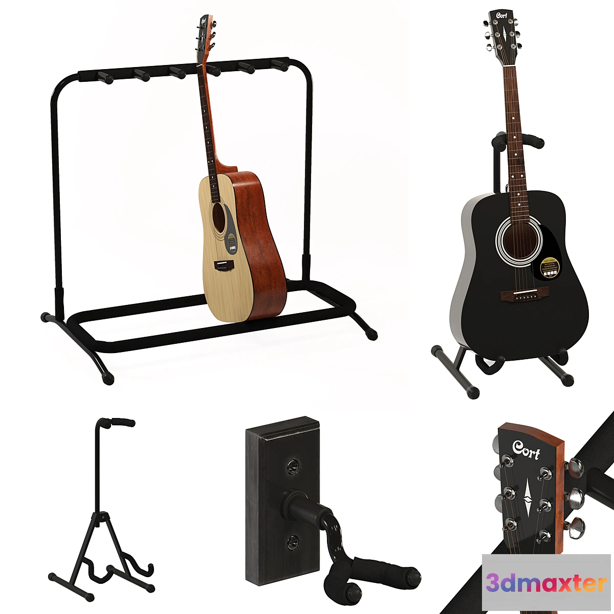 754207 - Acoustic Guitar Cort AD810 OP - No.3