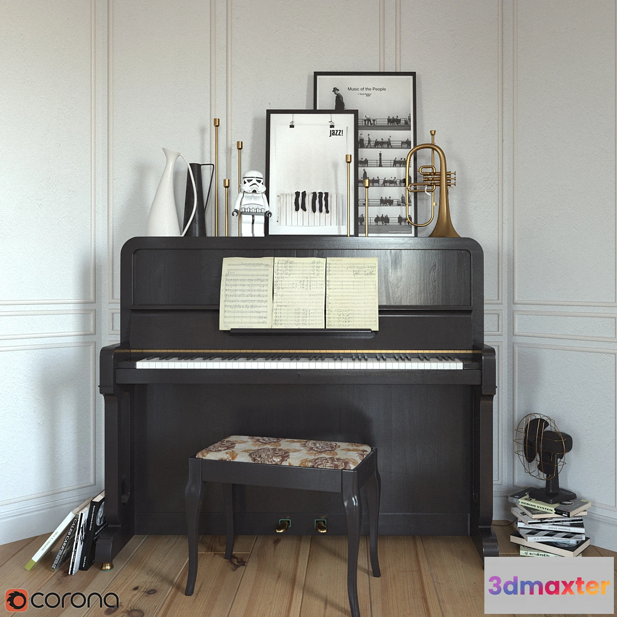 807026 - The piano and flugelhorn - No.3