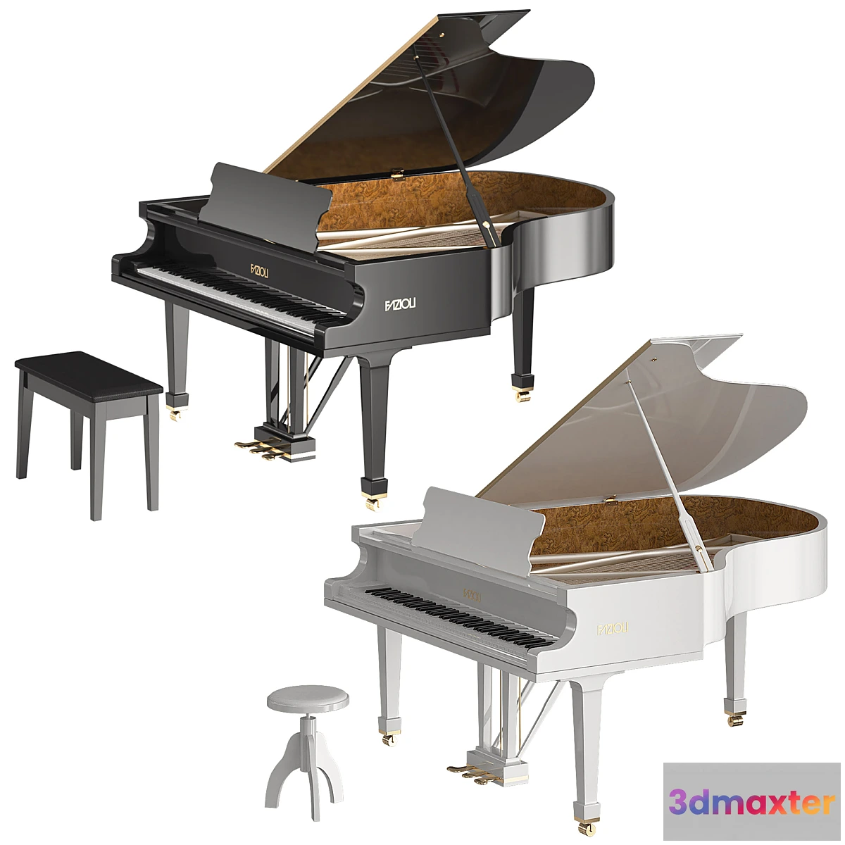 849217 - Fazioli black and white - No.4