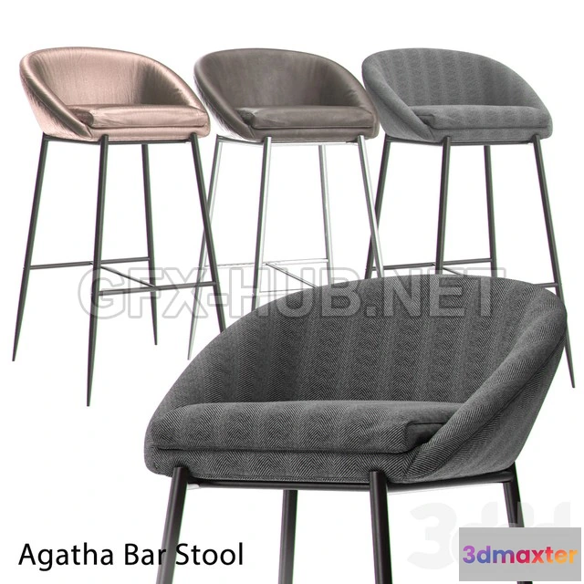 1071806 - Agatha Bar Stool - 205363
