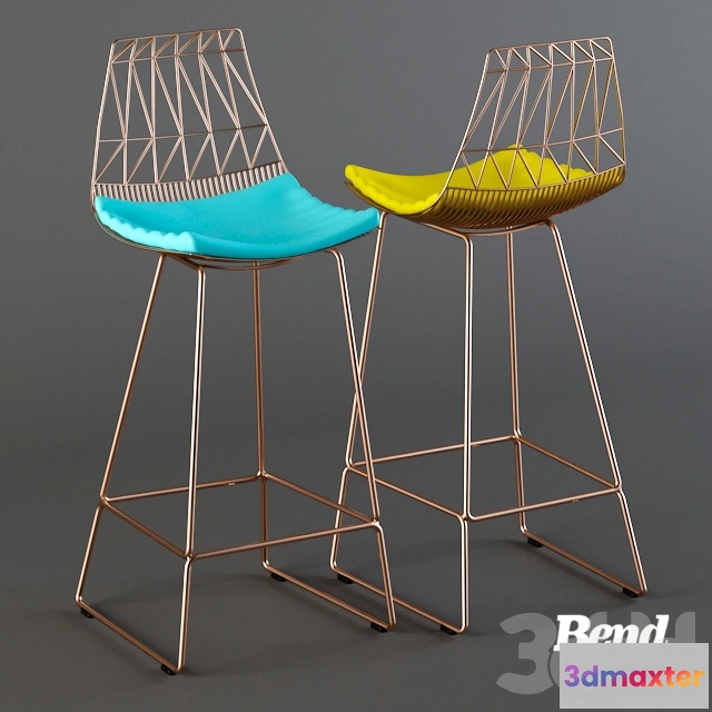 1074470 - Bend Bar Stool - 208027