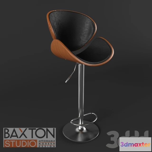 1077968 - Crocus walnut bar stool by Baxton studio - 211525
