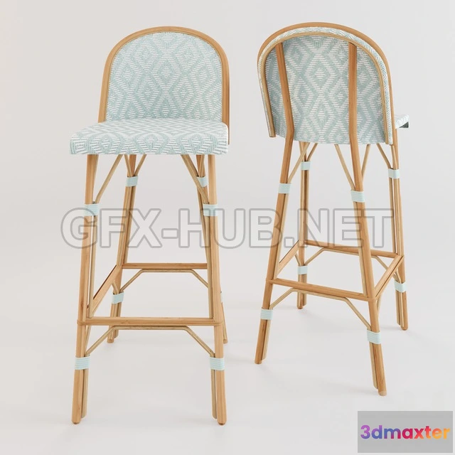 1079586 - DRUCKER Bistro bar chair - 213143