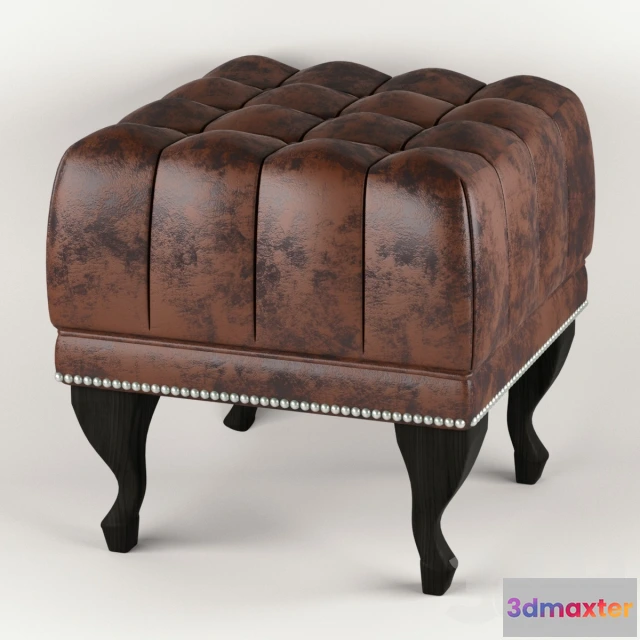 1080172 - English padded stool - 213729