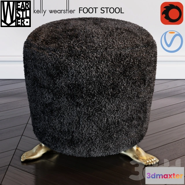 1084168 - Kelly Wearstler Foot Stool - 217725
