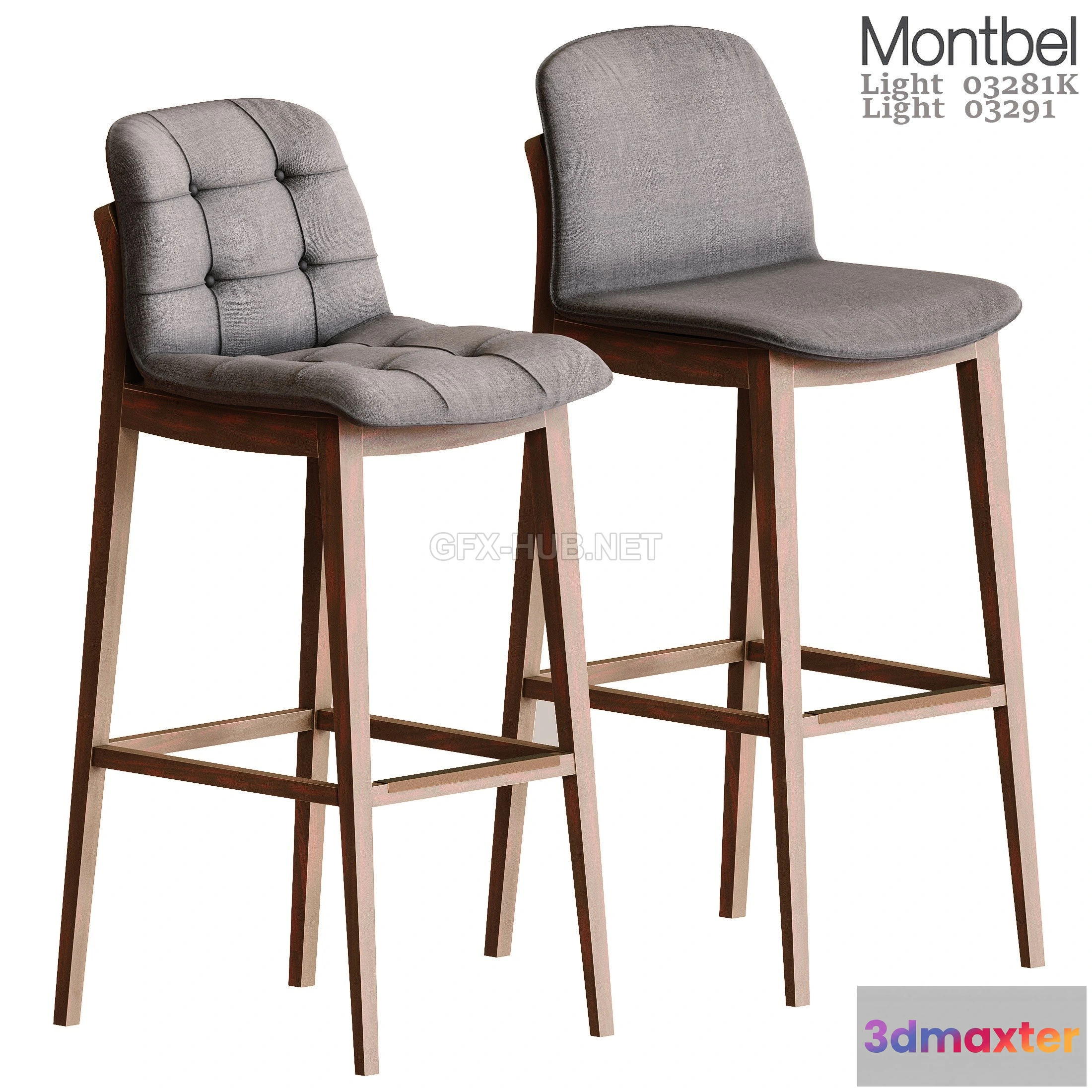 1087242 - Montbel barstools - 220799